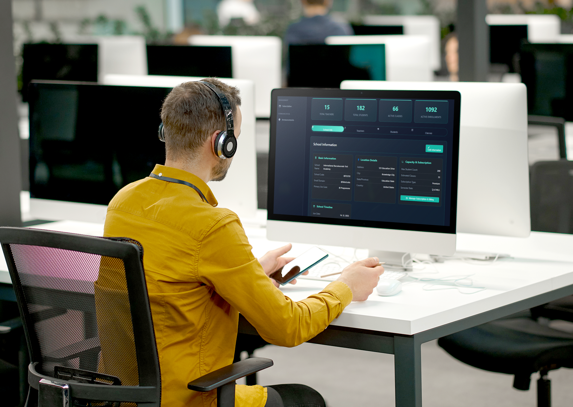 iBMarker platform screenshot